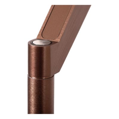 Lucide APPLAUSE - Floor lamp - Ø 33 cm - LED Dim. - CCT - 2700K/4000K - Coffee - Premium